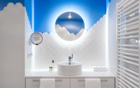 Suite Wolke 7 Bad - Designhotel Laurichhof Pirna